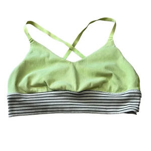 Offline by Aerie Women's L Green Neon Sports Bra Medium Support